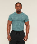 Geo Seamless T-Shirt - Storm Blue / Stealth Blue ;)