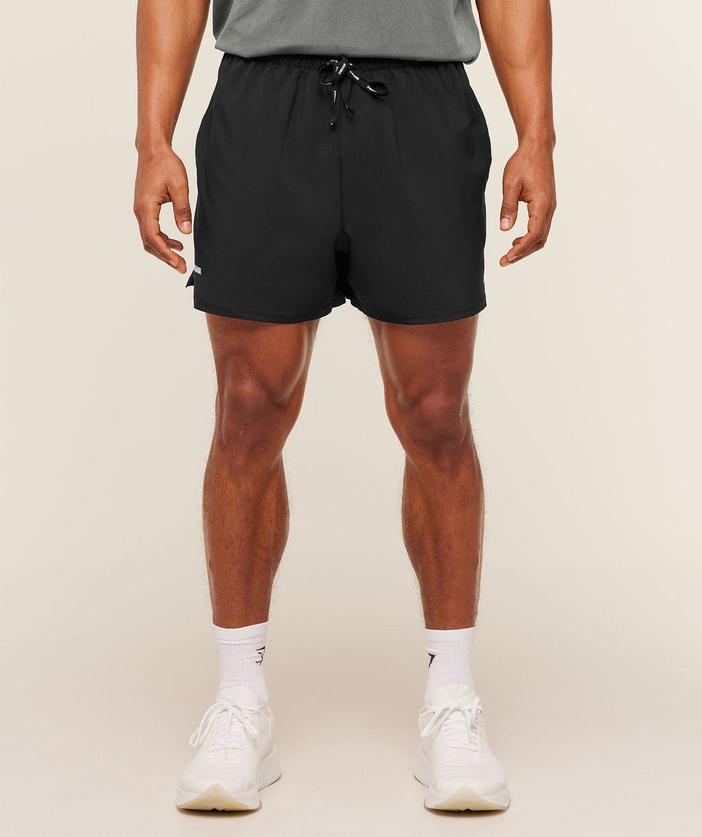 Train 5" Shorts - Black