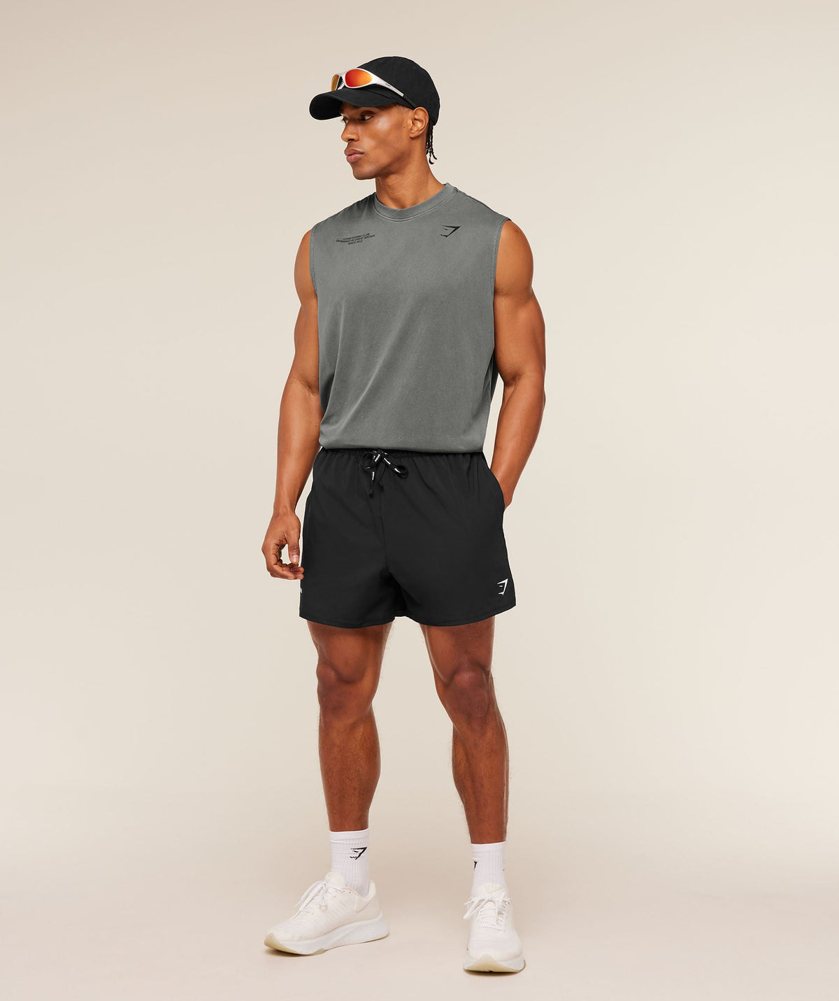 Train 5" Shorts - Black