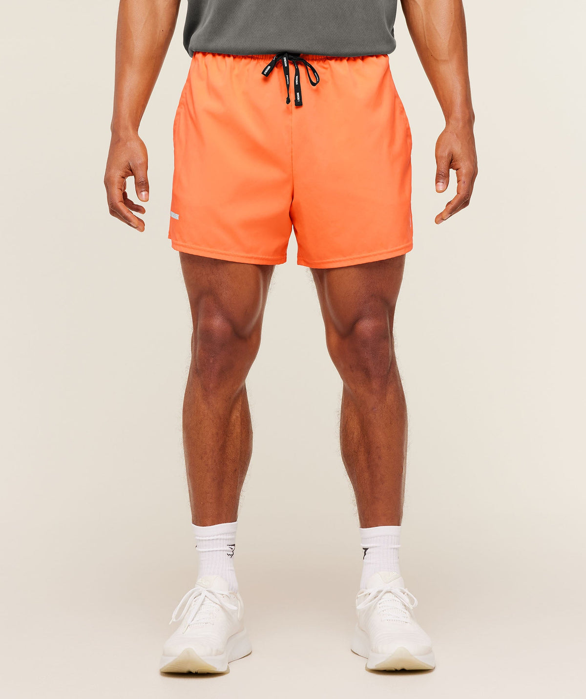 Train 5" Shorts - Dayglow Peach