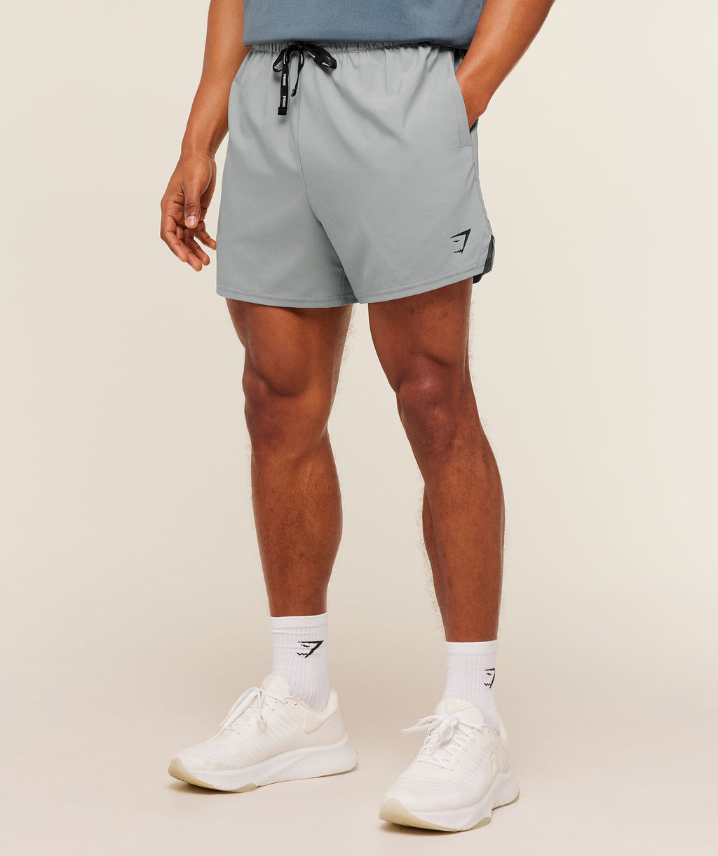 Train 5" Shorts - Smokey Grey