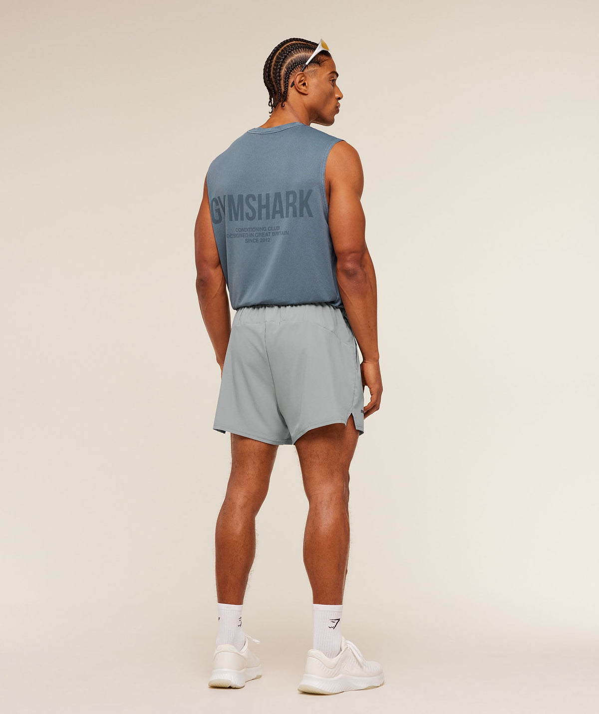 Train 5" Shorts - Smokey Grey