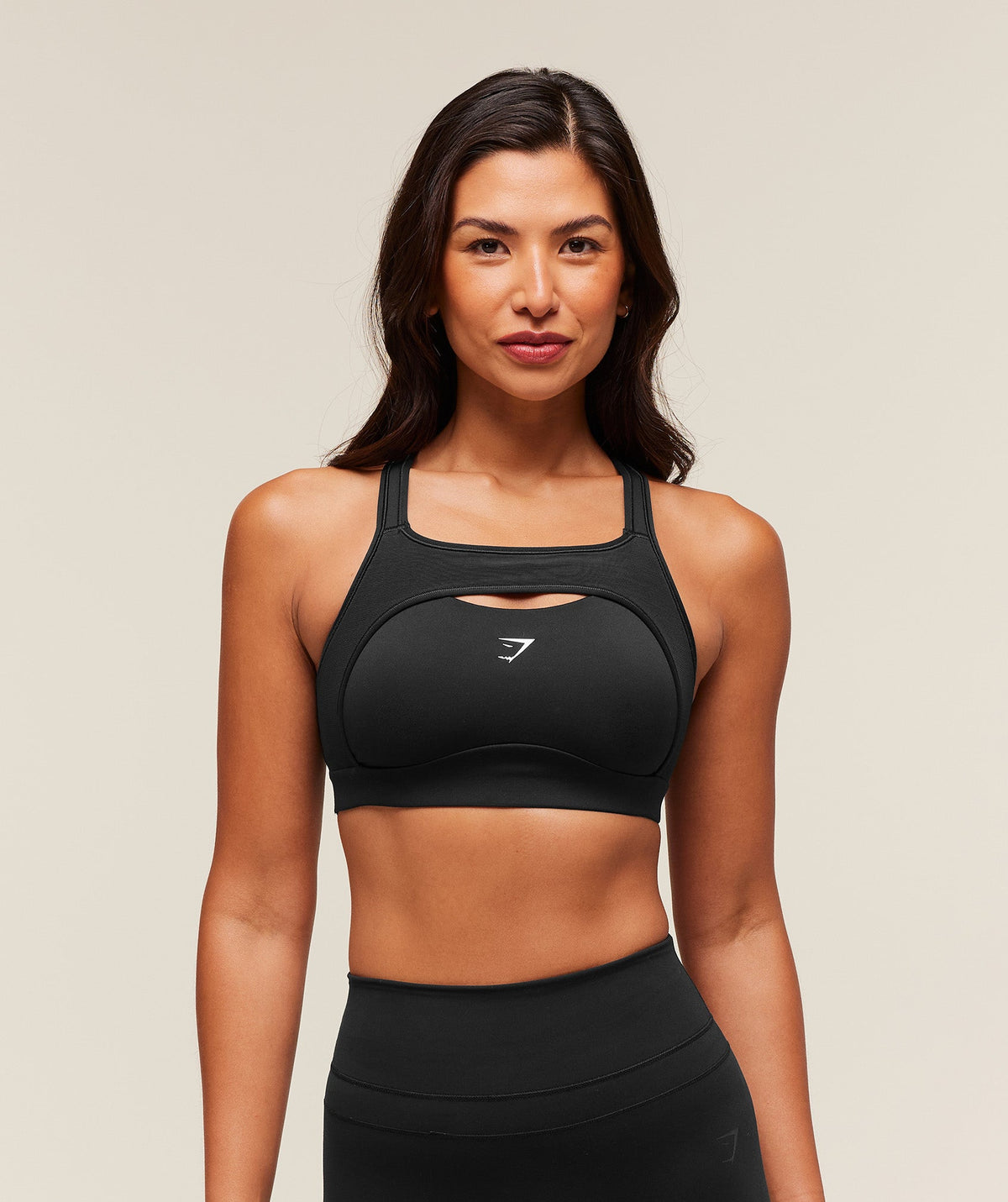 Alpha High Support Sports Bra - Black