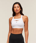 Alpha High Support Sports Bra - White
