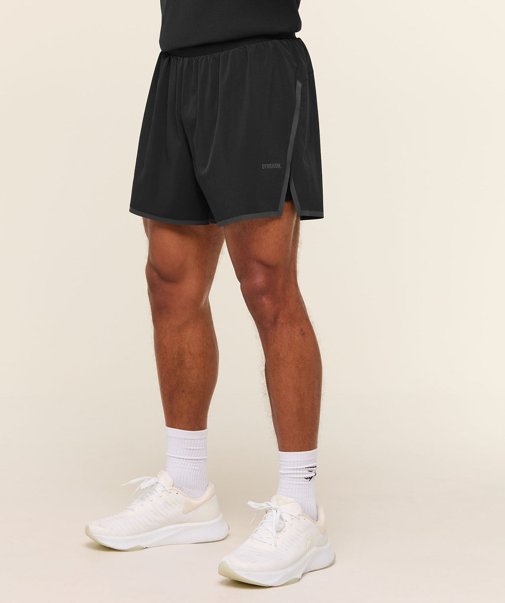 Hybrid 5" Performance Shorts - Black
