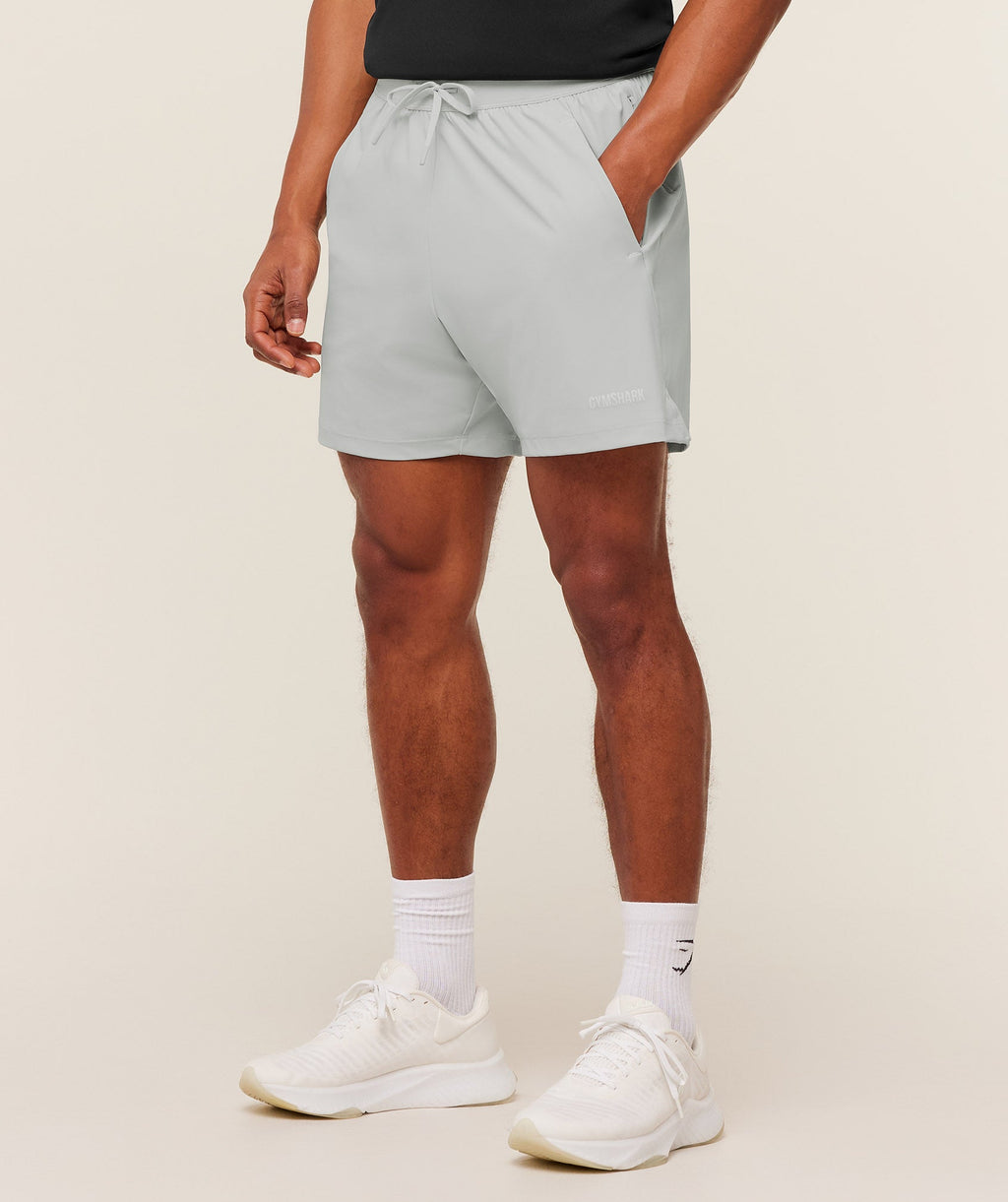Active Rest 6" Shorts - Light Grey