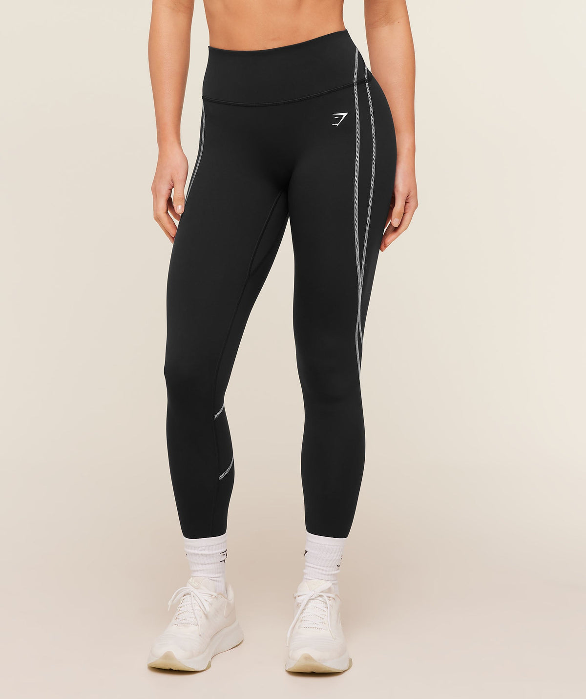 Volt Leggings - Black/White