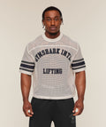 Collective Mesh Contrast Jersey - Tinted White ;)