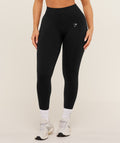 Lift Seamless High-Rise Leggings - Black/Black Marl
