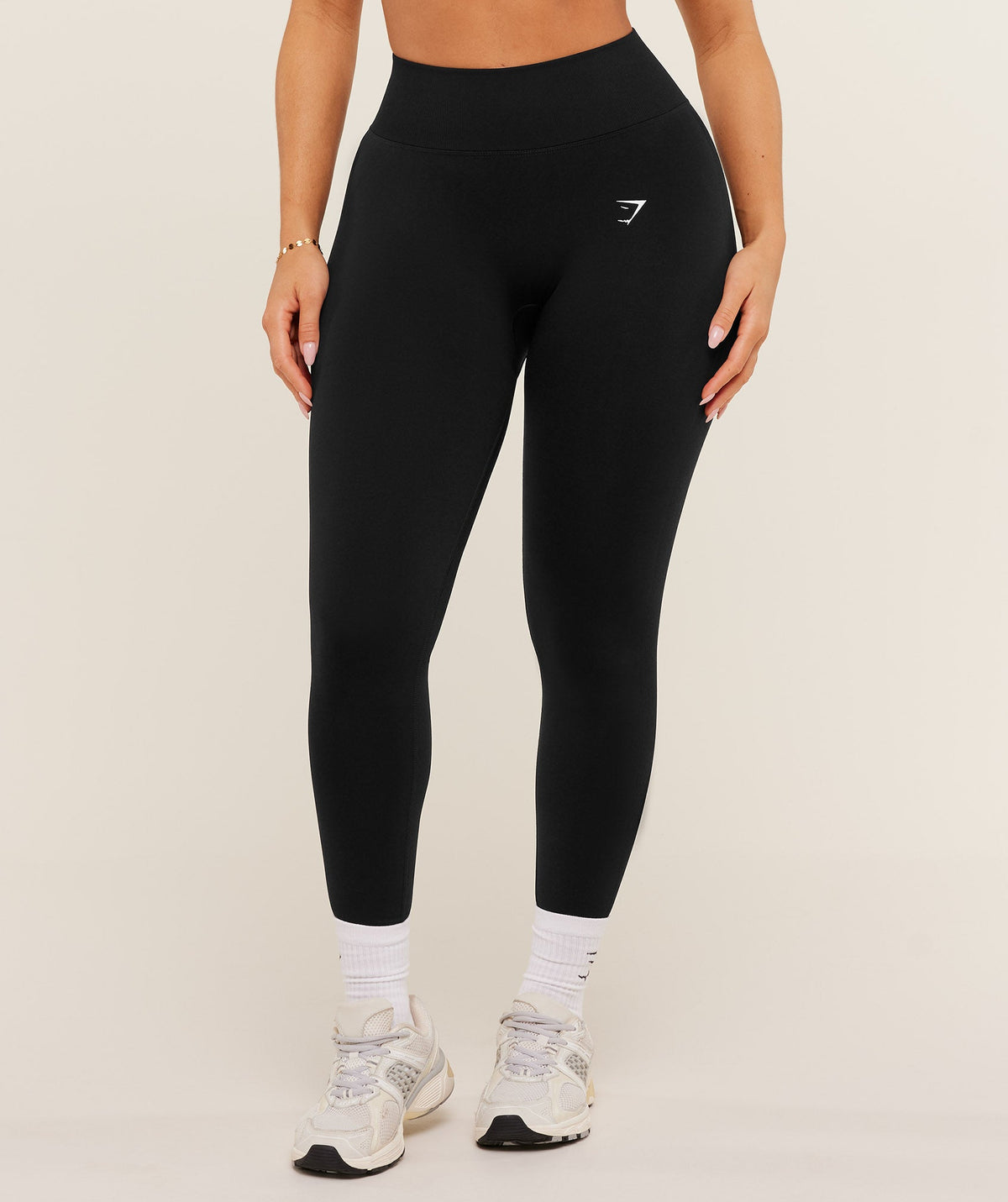 Lift Seamless High-Rise Leggings - Black/Black Marl