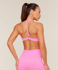 Adapt Fleck Sports Bra - Focus Pink/Tinted White