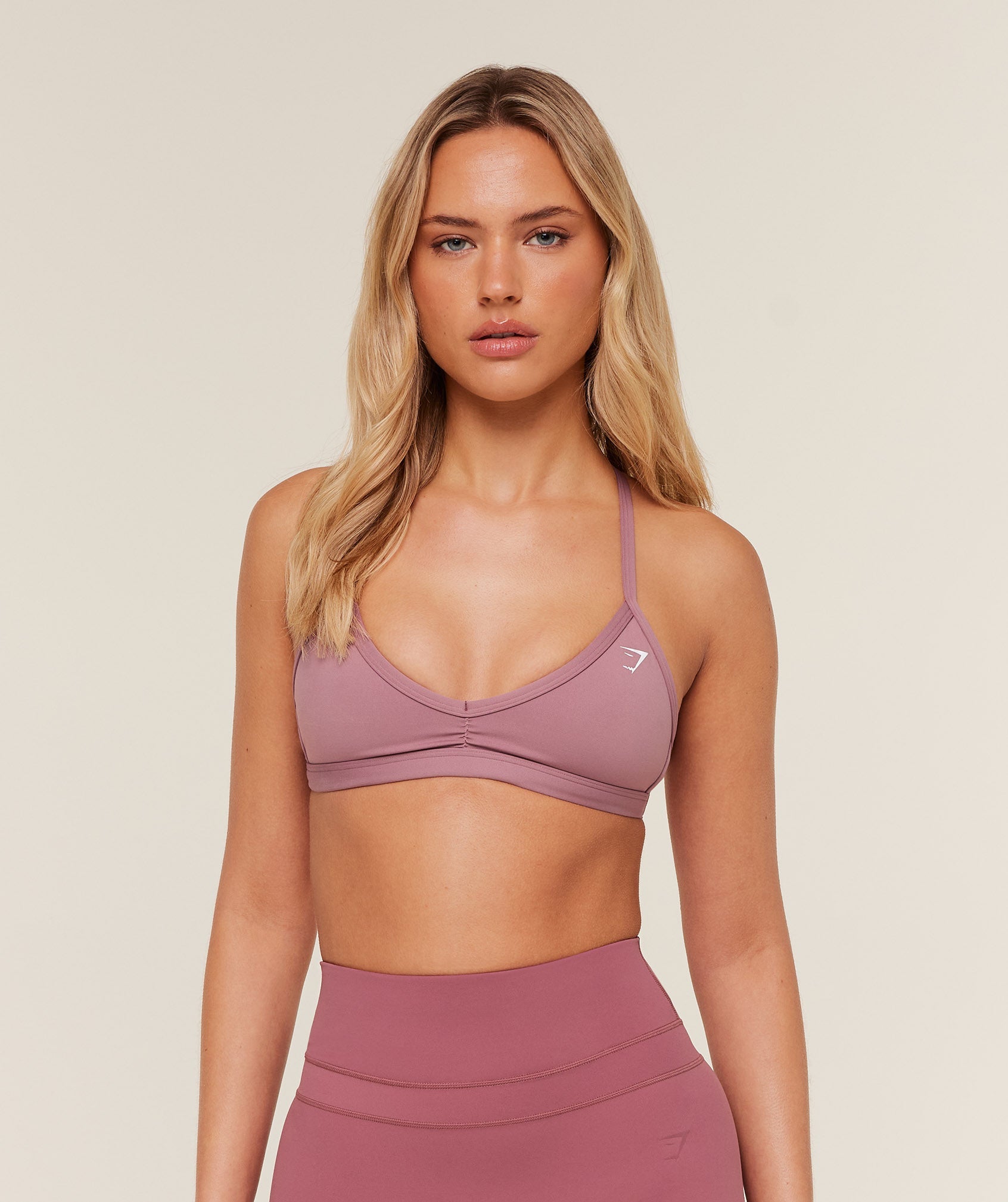 Minimal Sports Bra - Calm Pink