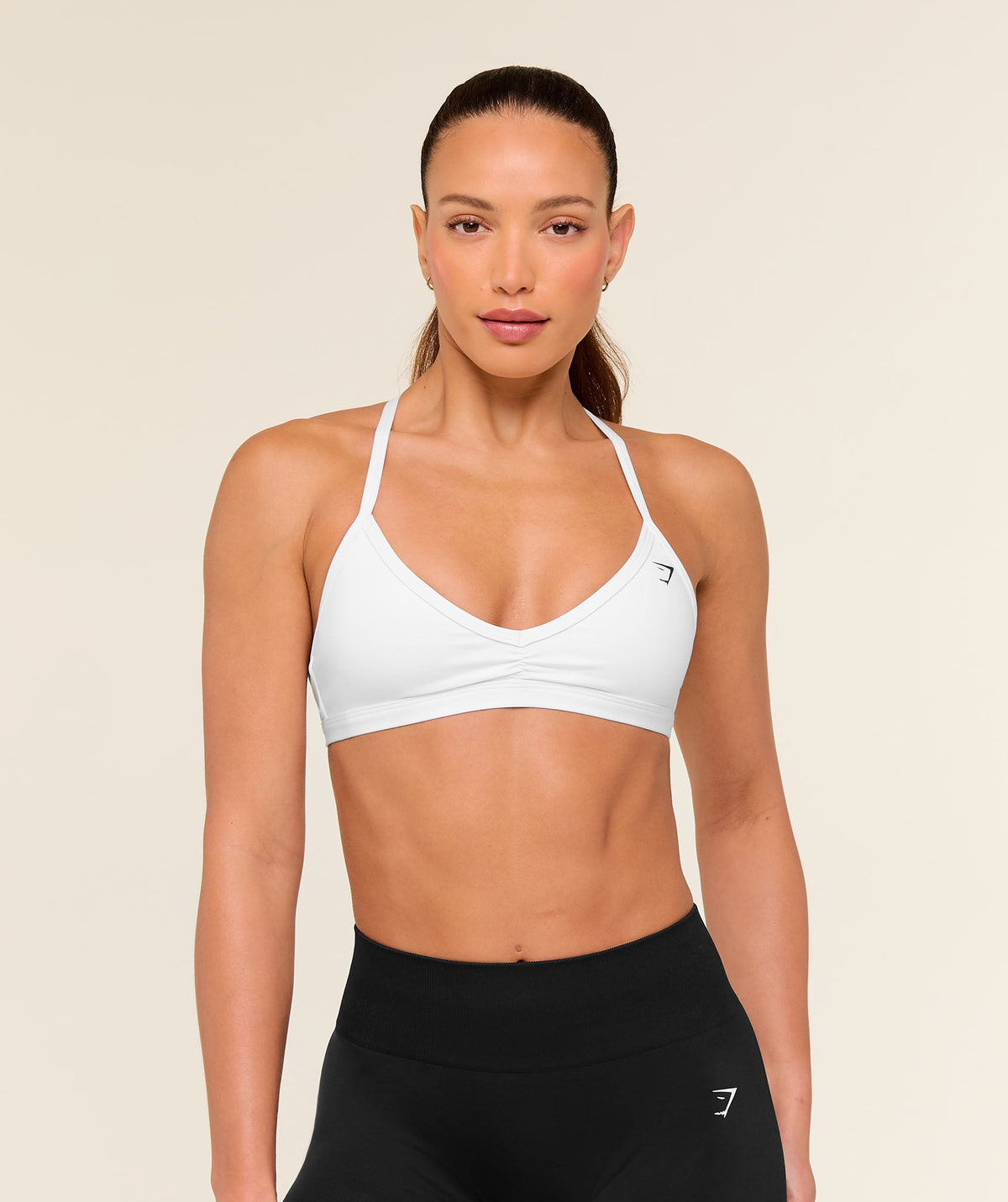 Minimal Sports Bra - White