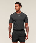 Lightweight Seamless T-Shirt - Black/Silhouette Grey ;)