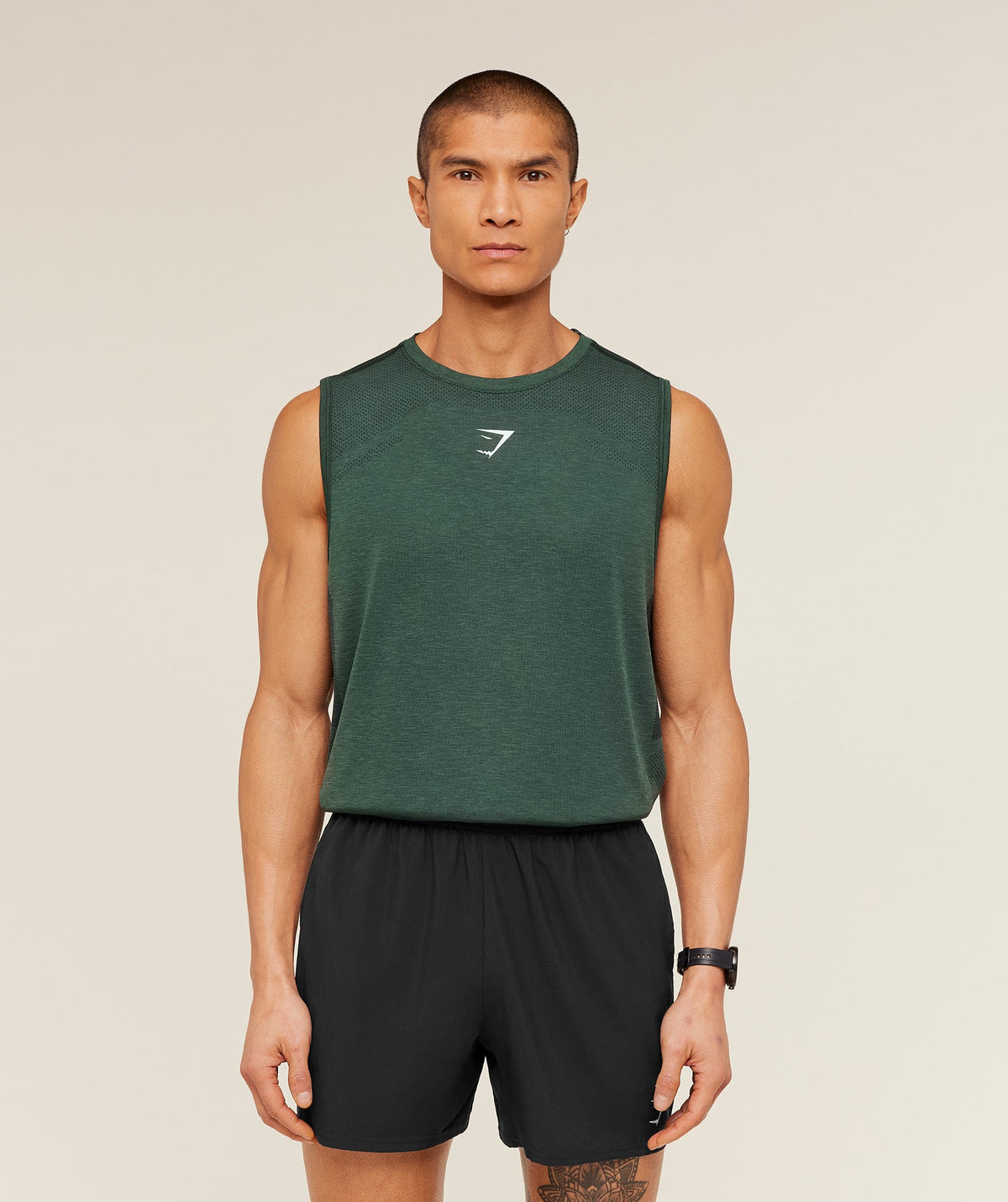 Lightweight Seamless Tank - GS Victory Green/ Marl ;)