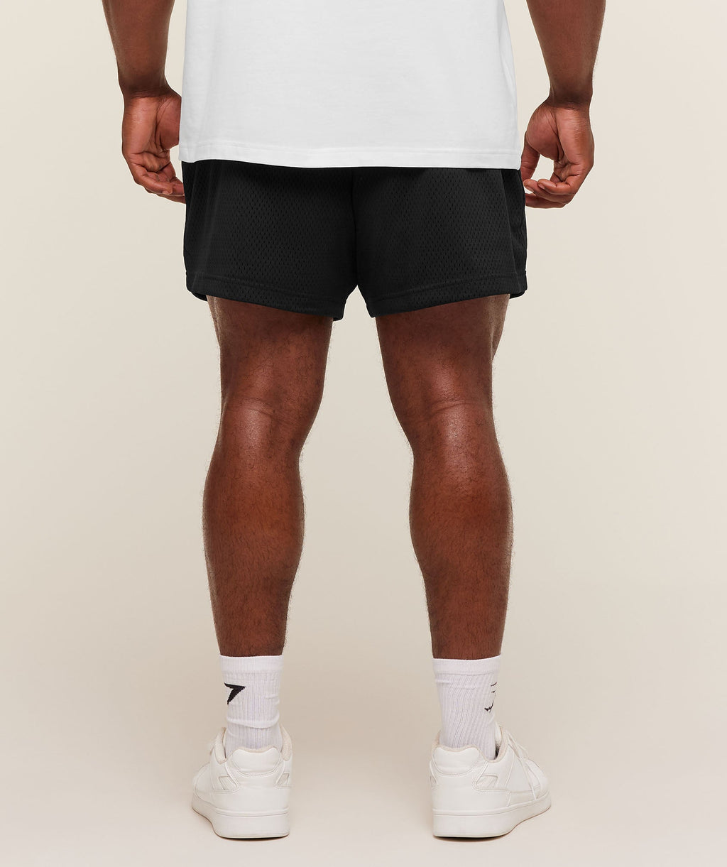 Lifting Mesh 5" Shorts - Black