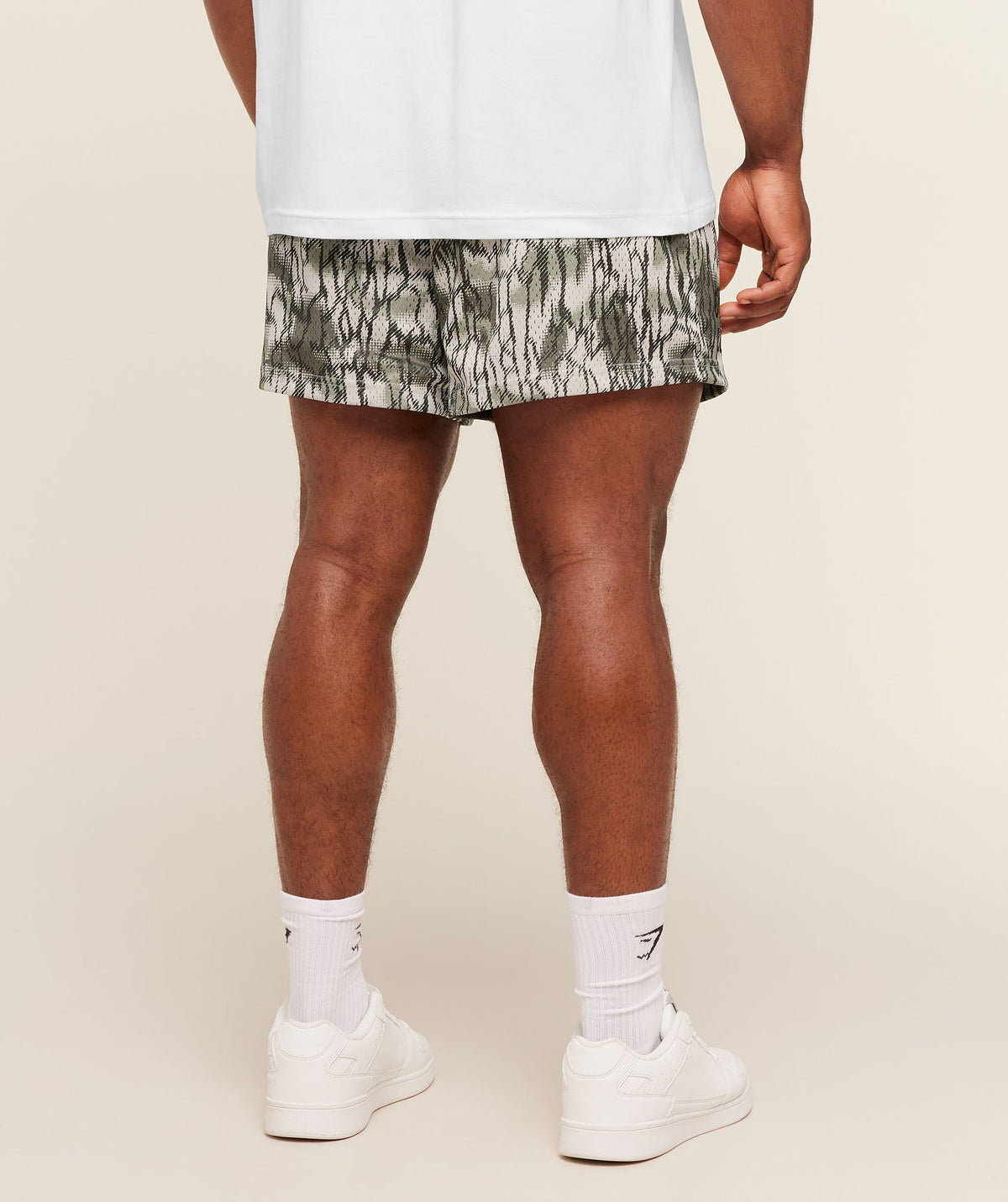 Lifting Mesh 5" Shorts - Pebble Grey