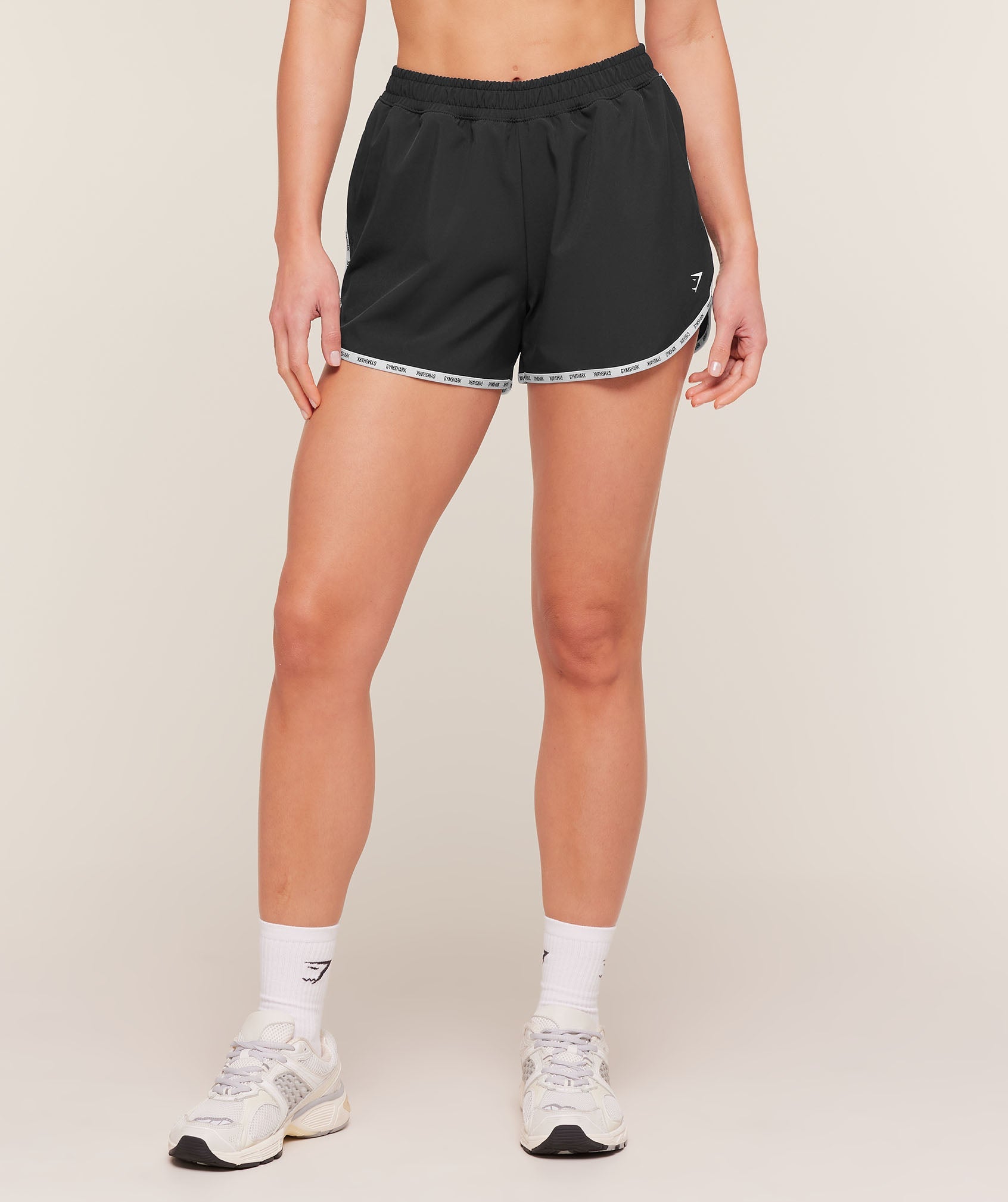 Micro Logo Shorts - Black