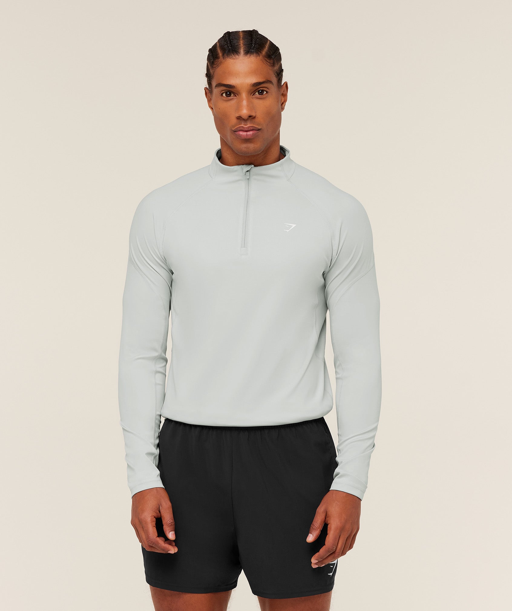 Performance 1/4 Zip - Light Grey ;)
