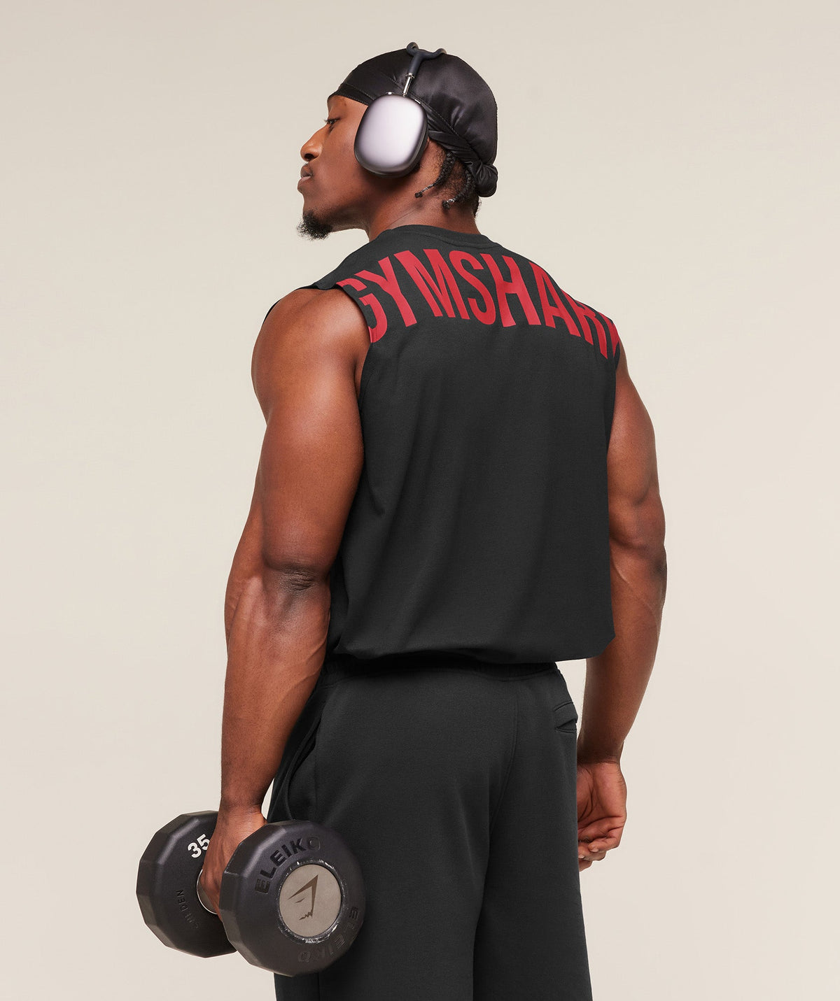 Power Cut Off Tank - Black/Conditioning Red ;)