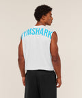 Power Cut Off Tank - GS White/GS Brand Blue