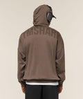 Power Oversized Hoodie - Soft Brown