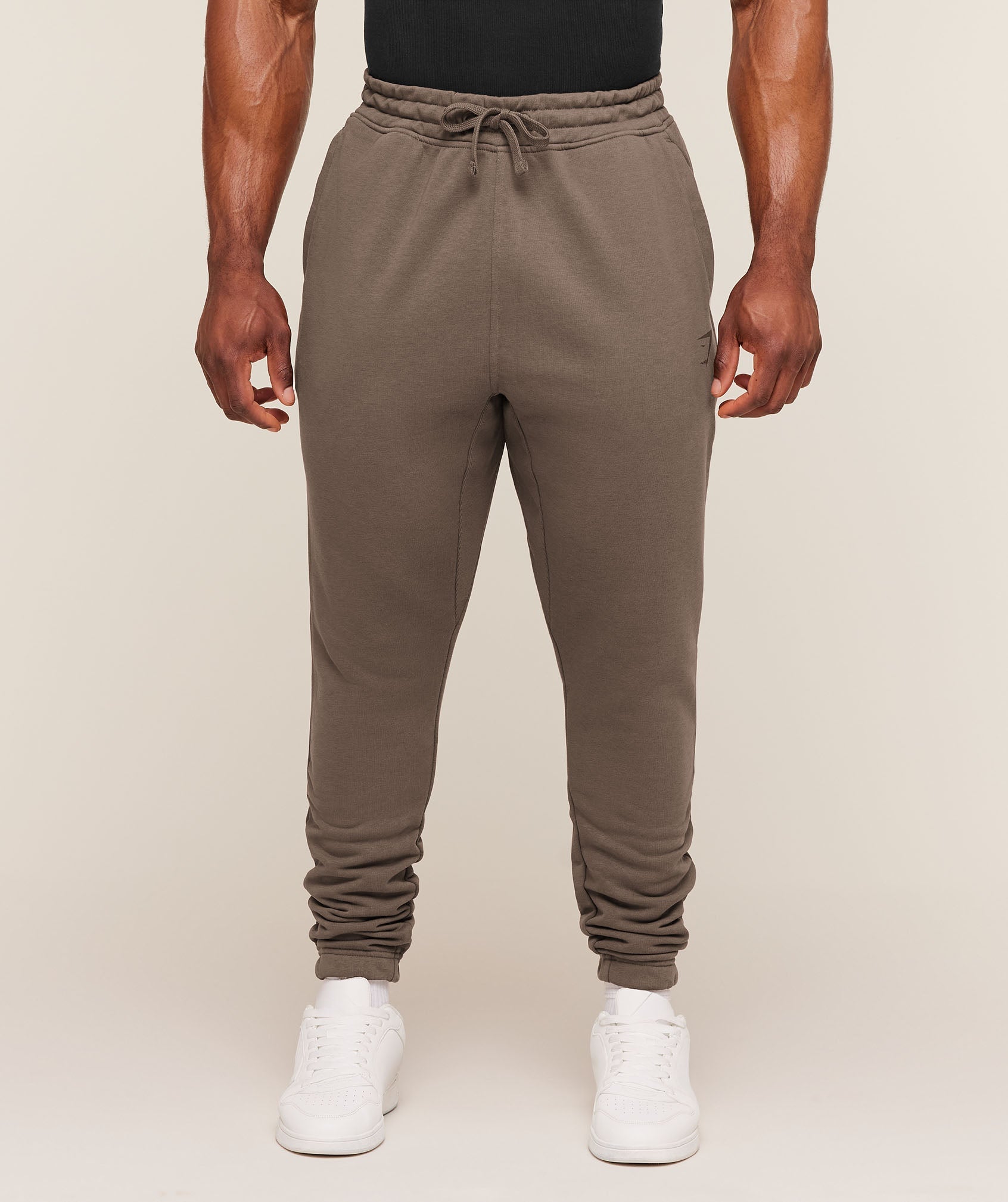 Power Wordmark Joggers - Soft Brown ;)
