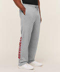 Power Straight Leg Pants - Charcoal Core Marl/Sets Red ;)