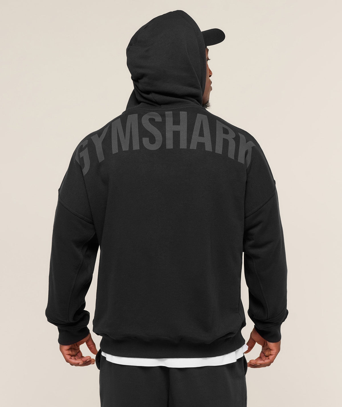 Power Zip Up Hoodie - Black/Asphalt Grey ;)