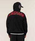 Power Zip Up Hoodie - Black/Conditioning Red ;)