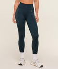 Legacy Leggings - Deep Petrol Blue