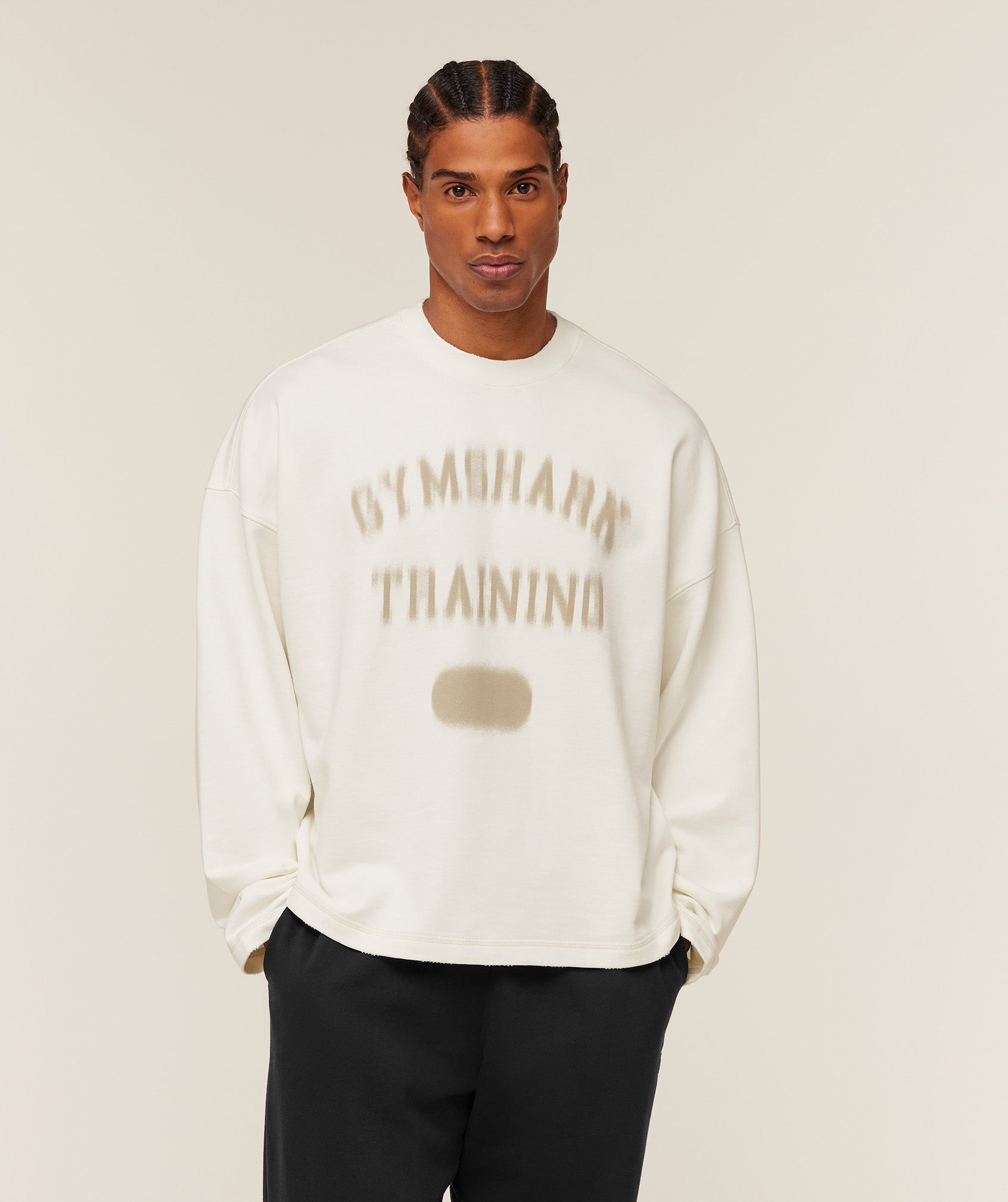 Re-Rack Crew Neck Pullover - GS Soft White ;)
