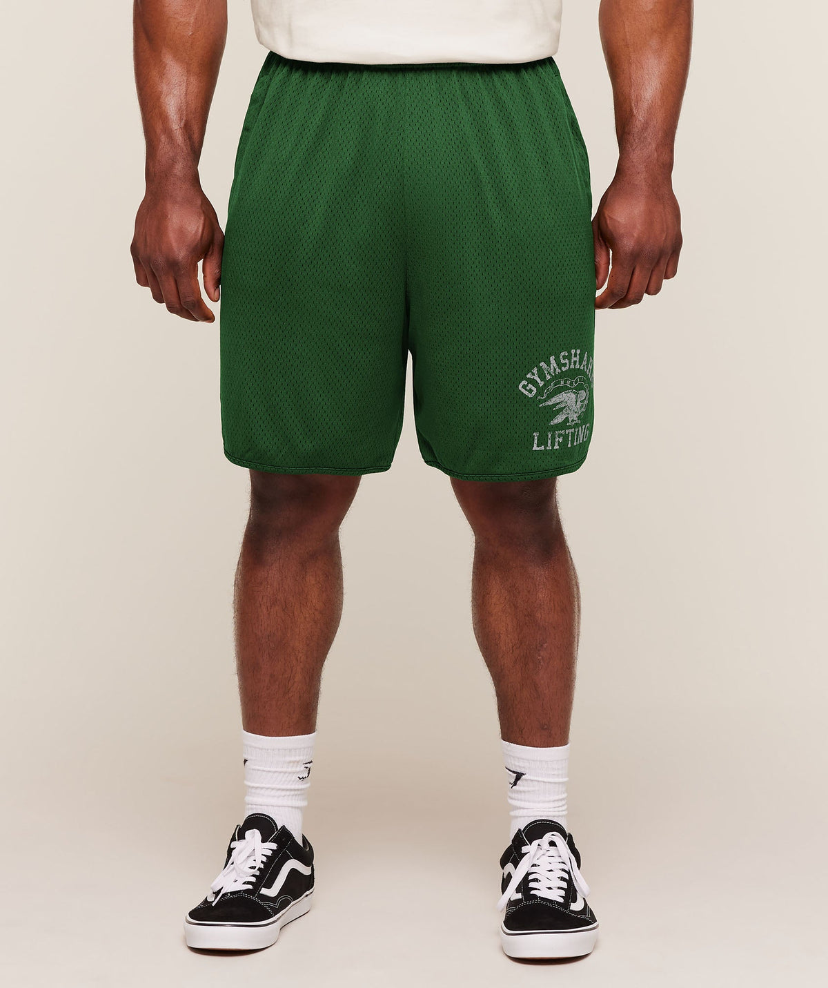 Collective Mesh Shorts - Athletic Green