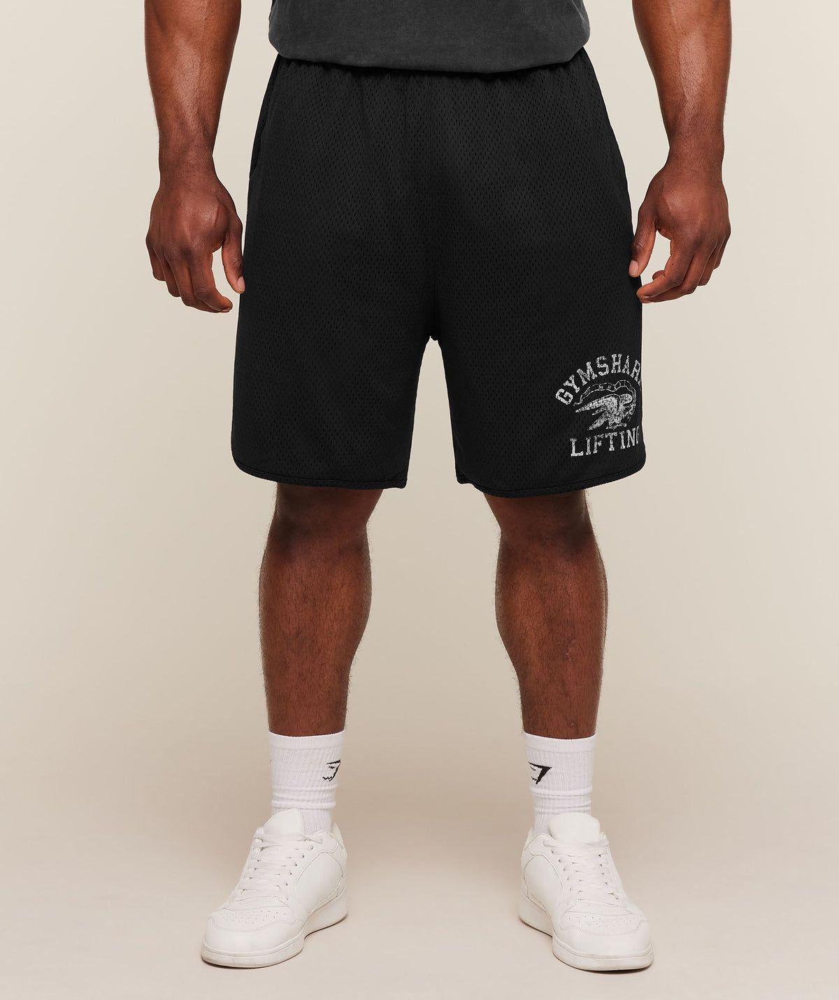 Collective Mesh Shorts - Black