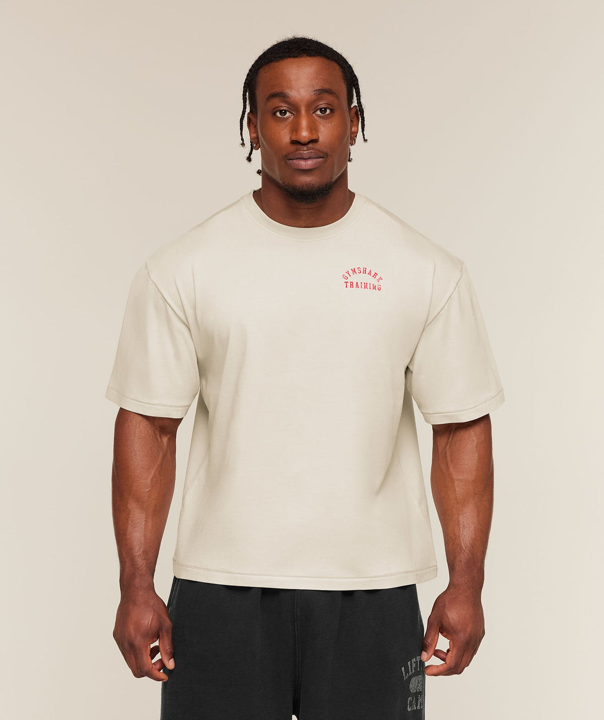 Retro Collegiate T-Shirt - Tinted White ;)