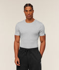 Ribbed T-Shirt - Light Grey Core Marl ;)