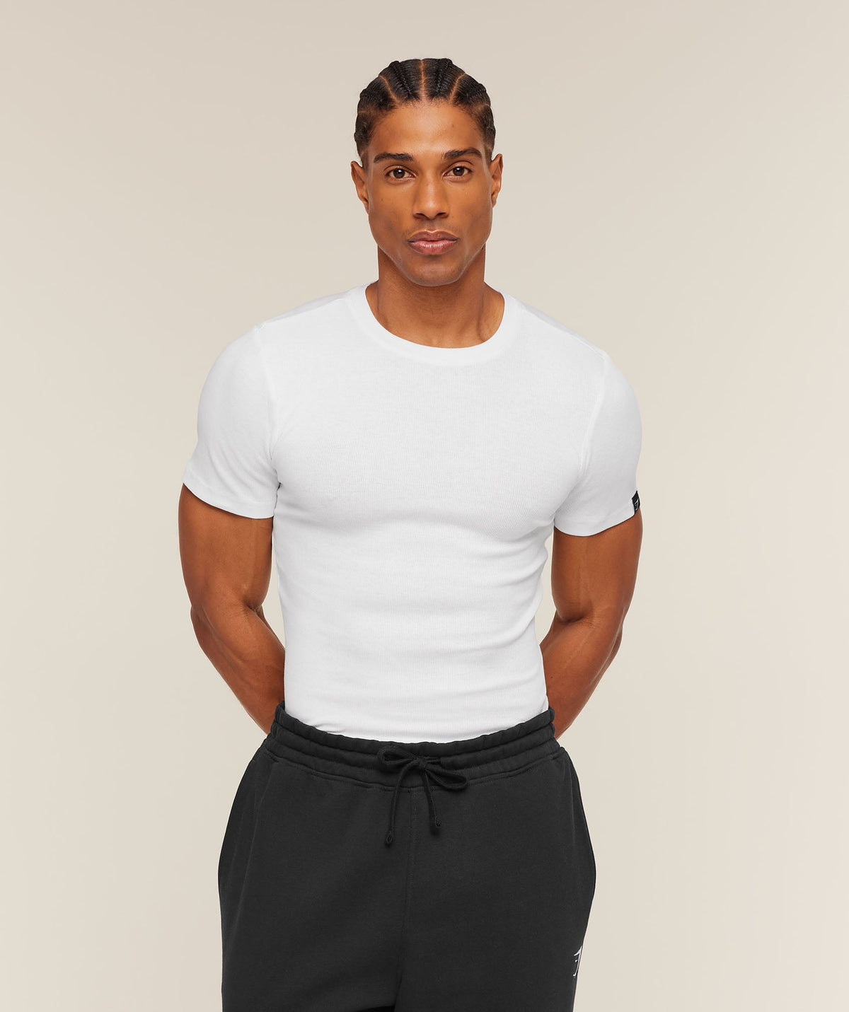 Ribbed T-Shirt - White ;)