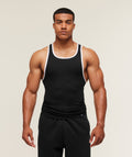 Ribbed Tank 1PK - Black/White ;)
