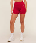 Interval Seamless Shorts - Carmine Red