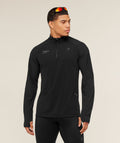 Running Elite 1/4 Zip - Black ;)