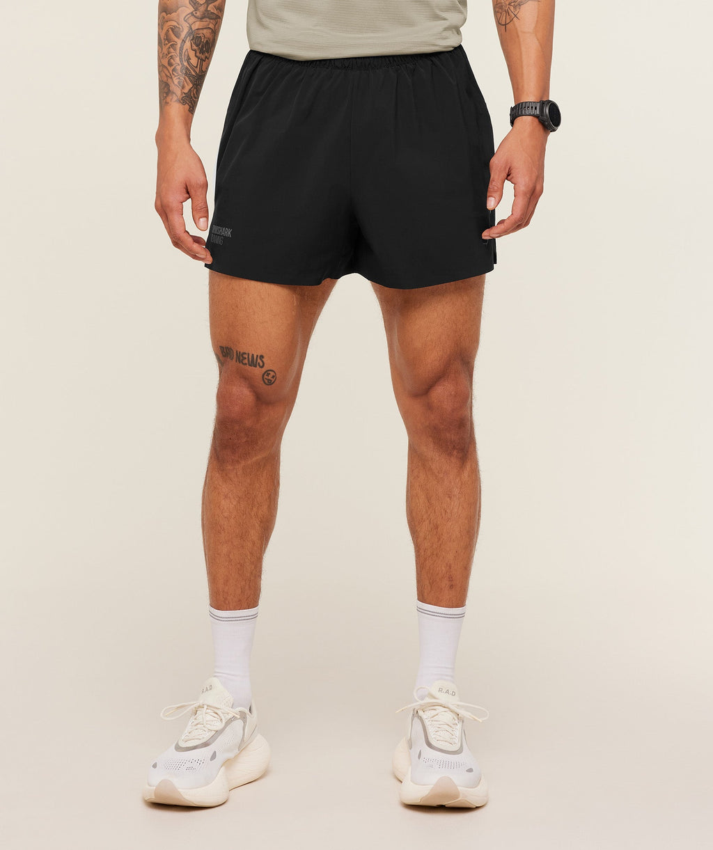 Running Elite 5" Short - Black