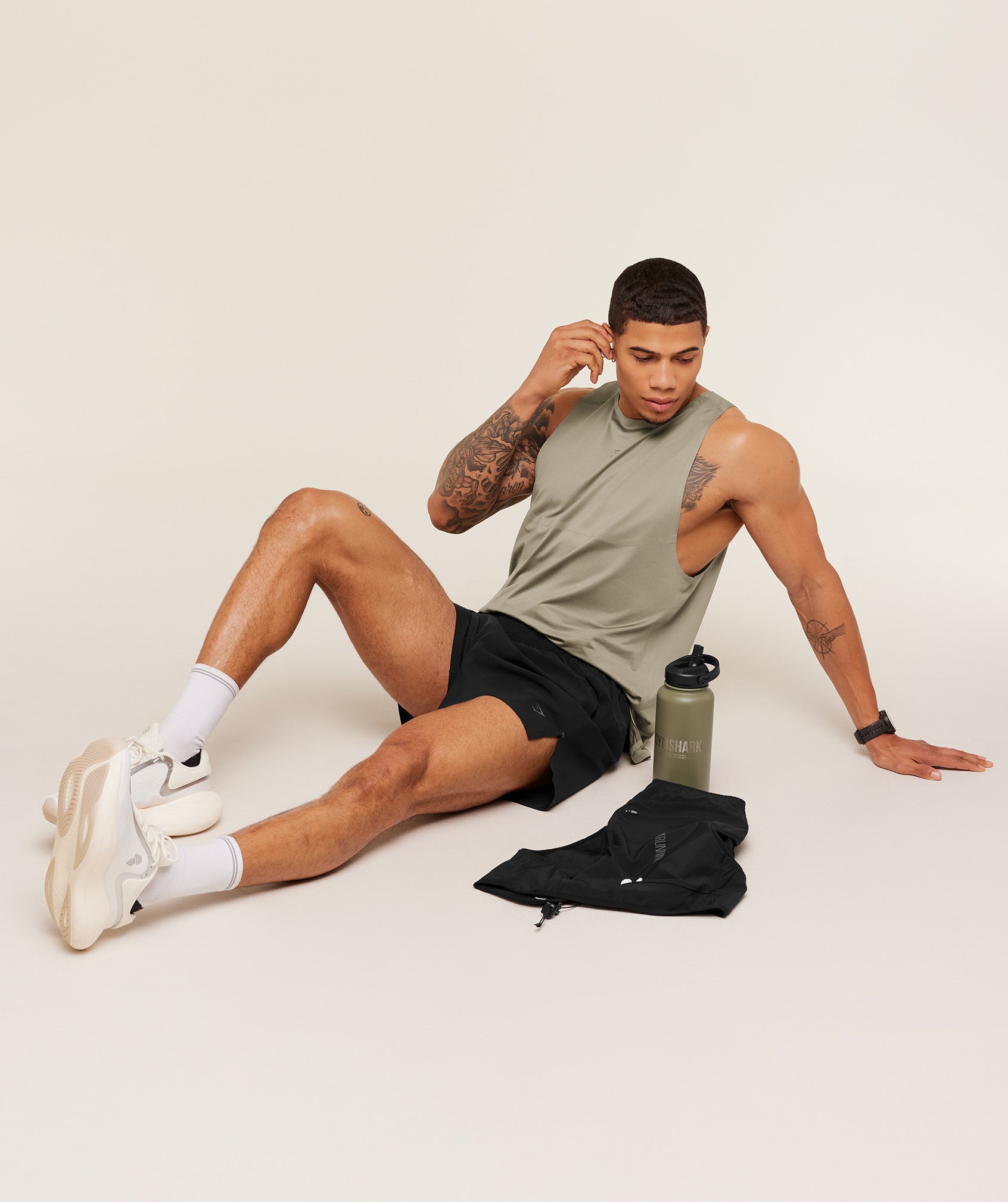 Running Elite 5" Short - Black