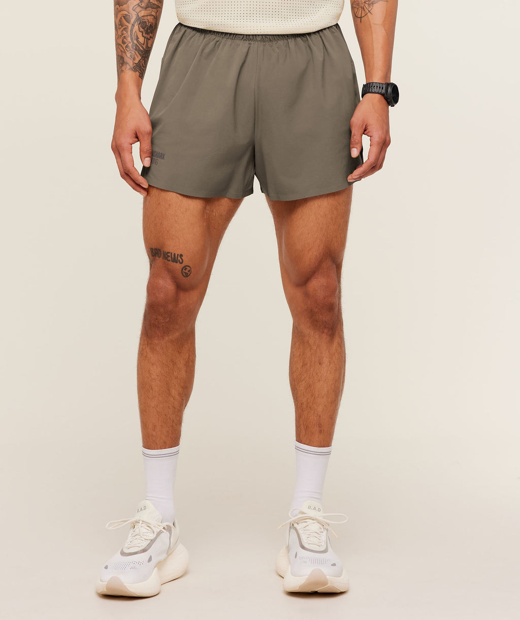 Running Elite 5" Short - Camo Brown