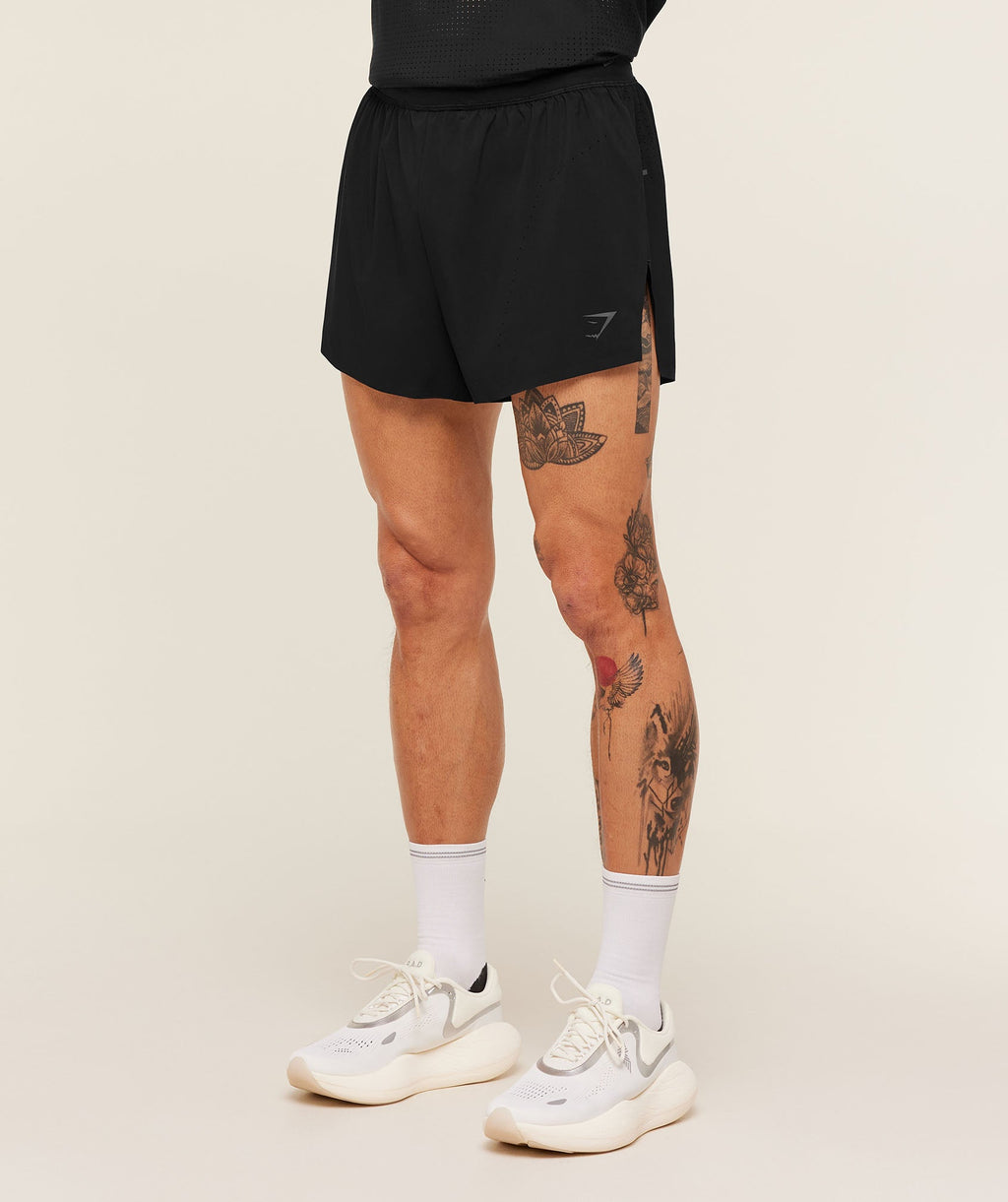 Running Elite Race 5" Short - Black