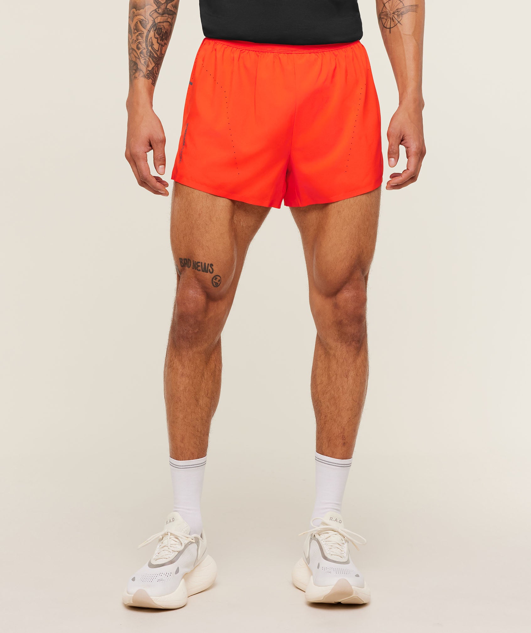 Running Elite Race 5" Short - Electric Orange