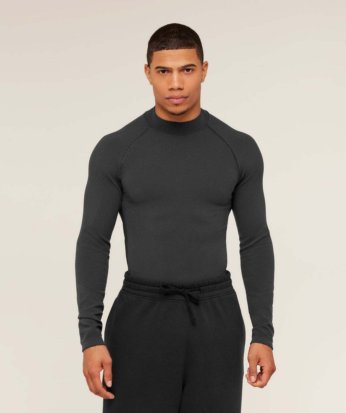 Physique Long Sleeve T-Shirt Grey/Black