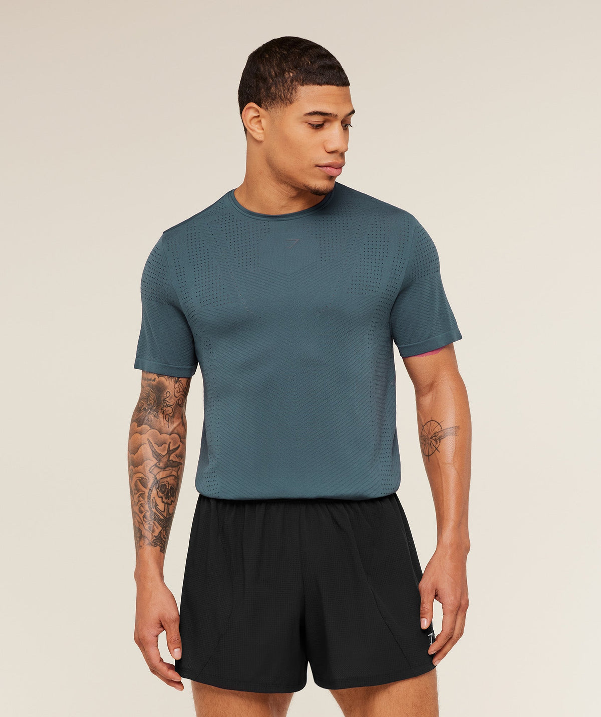 Seamless Running T-Shirt - GS Stealth Blue ;)