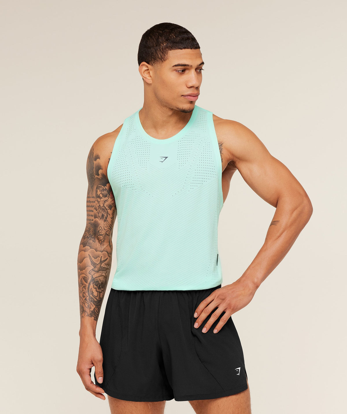 Seamless Running Tank - Pop Turquoise ;)
