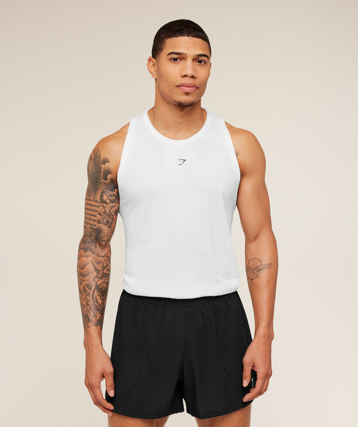 Seamless Running Tank - GS White ;)