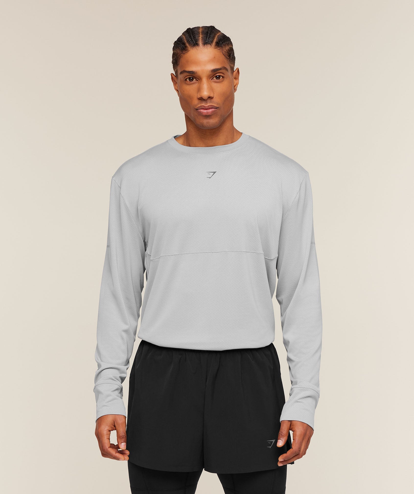 Running Long Sleeve T-Shirt - Stratus Grey ;)